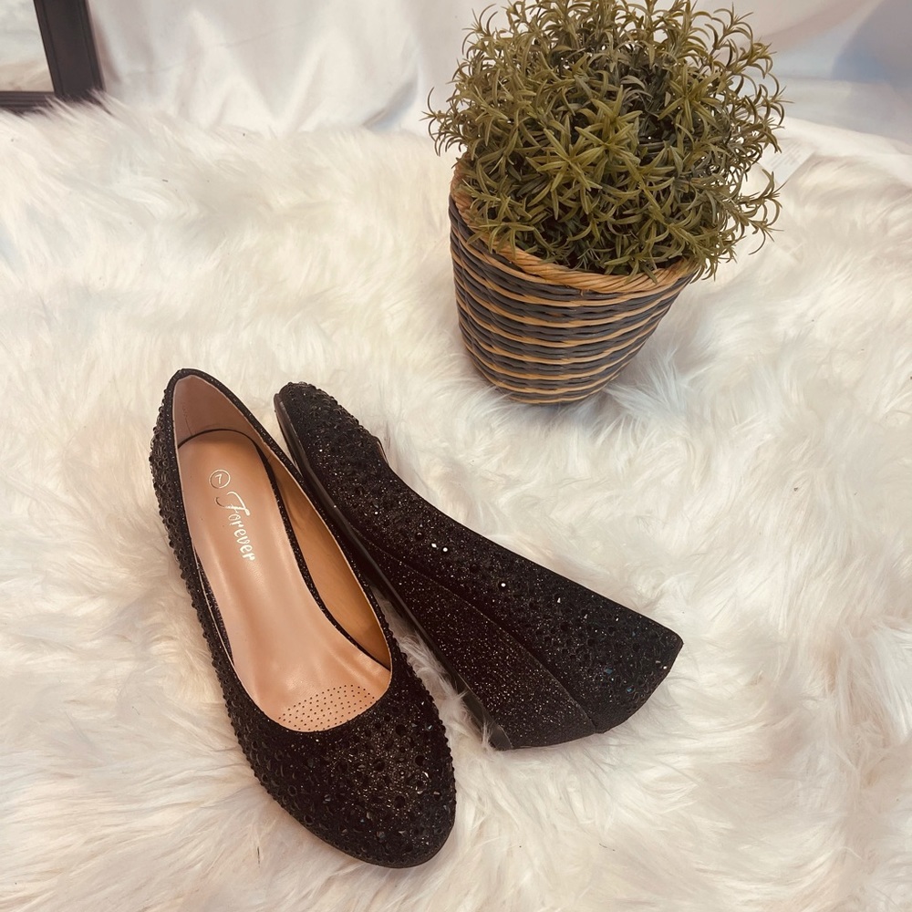 Black wedge Shoe